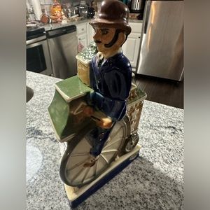 Vintage Liquor Ceramic Decanter